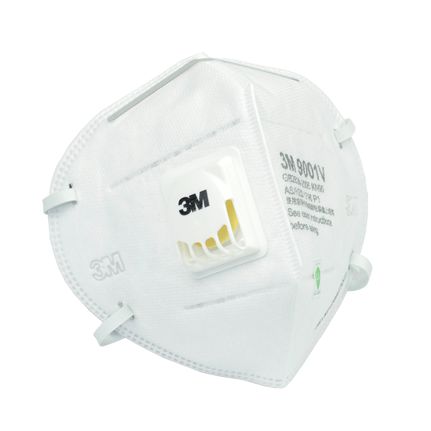 3M9001VZ防塵口罩帶閥KN90口罩圖片1