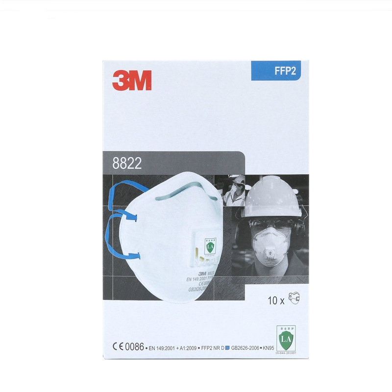 3M8822FFP2工業(yè)防塵口罩圖片4