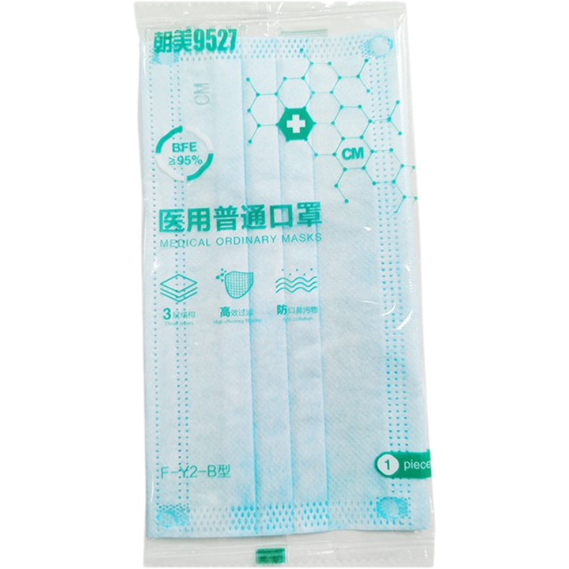 朝美9527 F-Y2-B醫(yī)用普通口罩 圖片4