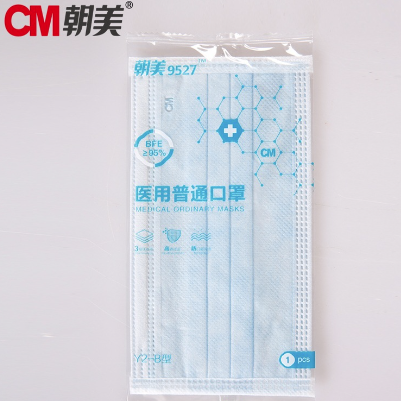 朝美9527 Y2-B醫(yī)用滅菌防護(hù)口罩圖片4