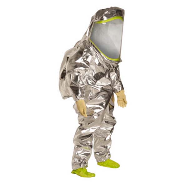 杜邦Tychem10000 TK601T LY防護(hù)服全封閉A級(jí)隔熱防化服圖片1