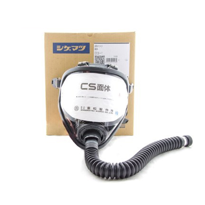 重松CCS-1全面罩HM-12長(zhǎng)管呼吸器面罩圖片3