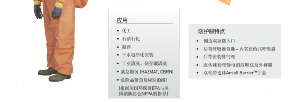 微護(hù)佳OR50-T-99-186-03 MC5000阿波羅液密型防護(hù)服圖片2