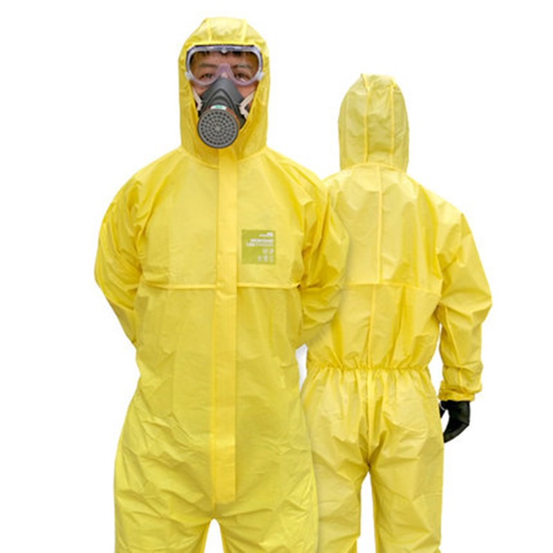微護(hù)佳YY23-T-99-132-02 MG2300T黃色增強(qiáng)型連體防護(hù)服圖片1