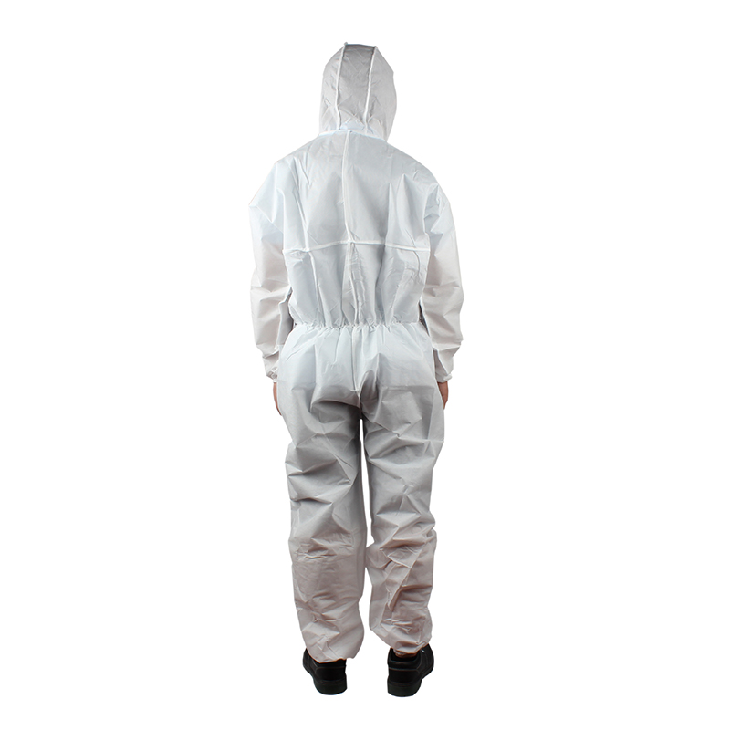 微護(hù)佳MG1500 WH15-B-99-157-02白色增強(qiáng)型有帽連體防護(hù)服圖片3