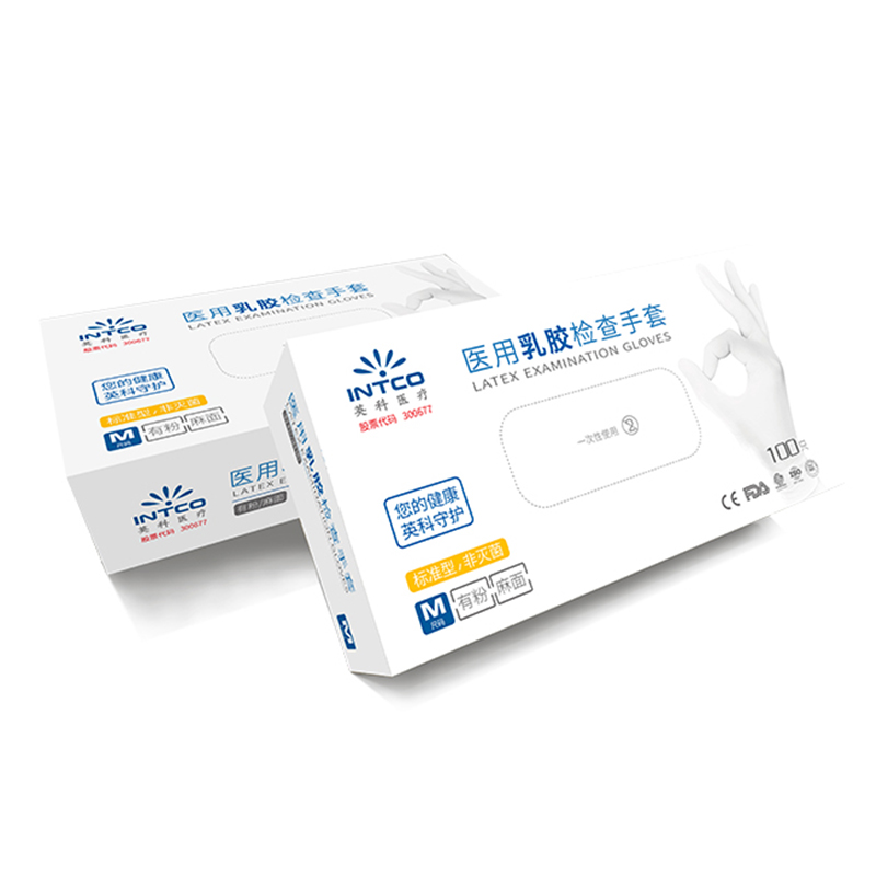 英科LGPCM1002一次性乳膠醫(yī)用手套圖片5