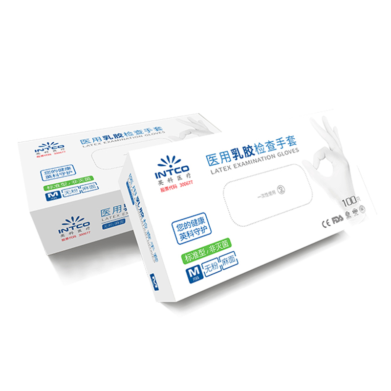 英科LGPCM1002一次性乳膠醫(yī)用手套圖片2