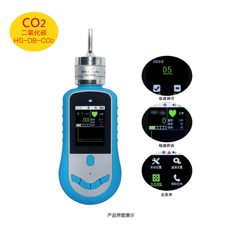 海固HG-DB-CO2便攜式二氧化碳檢測(cè)儀圖片1