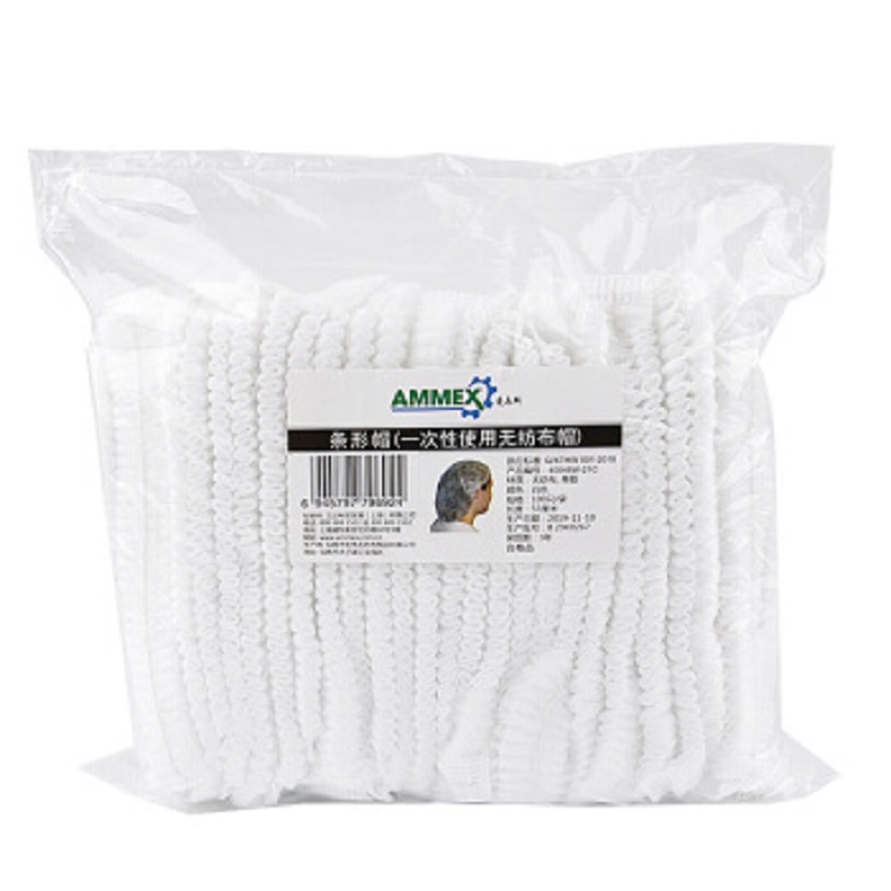 愛馬斯40048W-21無(wú)紡布一次性條形帽圖片1