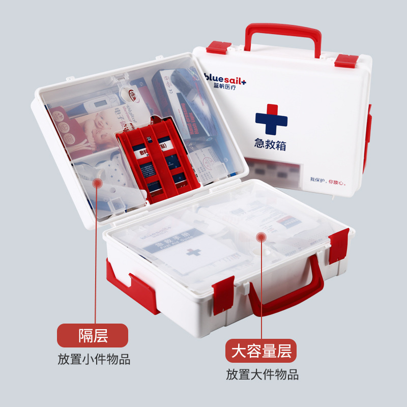 藍(lán)帆醫(yī)療BSG001辦公場(chǎng)所急救箱圖片1