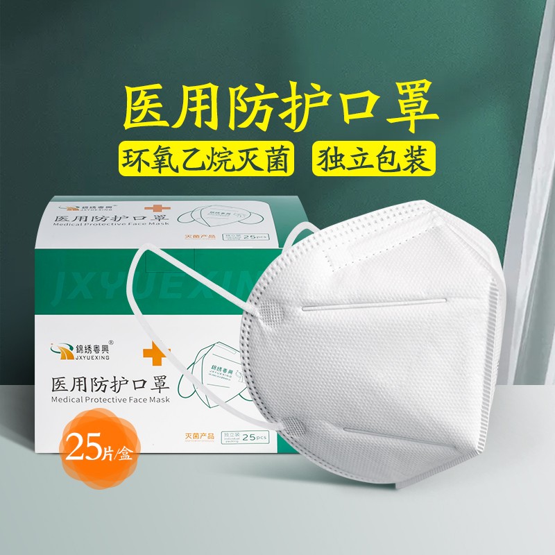 錦繡粵興M95-01滅菌級醫(yī)用防護(hù)口罩圖片3