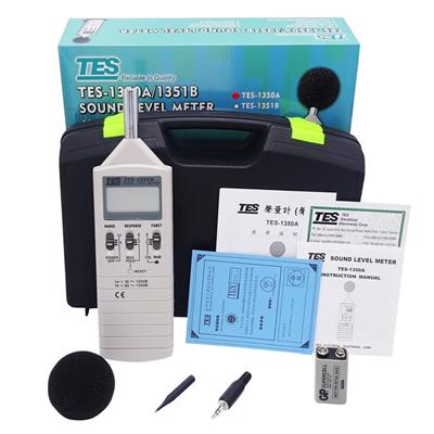 泰仕TES TES-1350A數(shù)字式噪音計(jì)聲級(jí)計(jì)圖片3