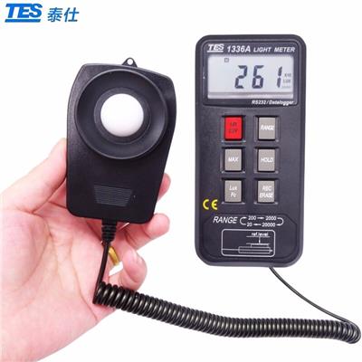 臺(tái)灣泰仕TES-1336A記憶式照度計(jì)圖片2