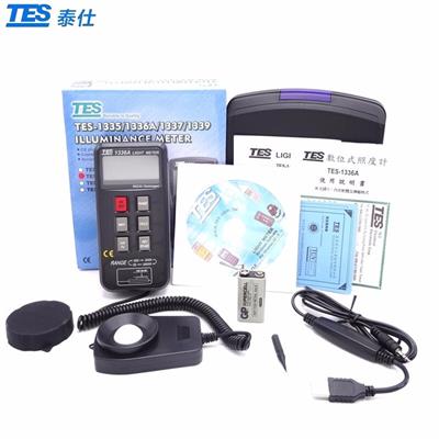 臺(tái)灣泰仕TES-1336A記憶式照度計(jì)圖片3