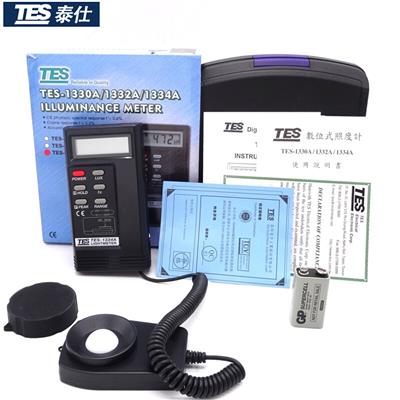 臺(tái)灣泰仕TES-1334A數(shù)字式照度計(jì)圖片3