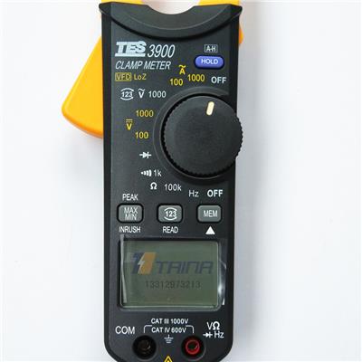 臺灣泰仕TES-3900數(shù)字鉗形表圖片3