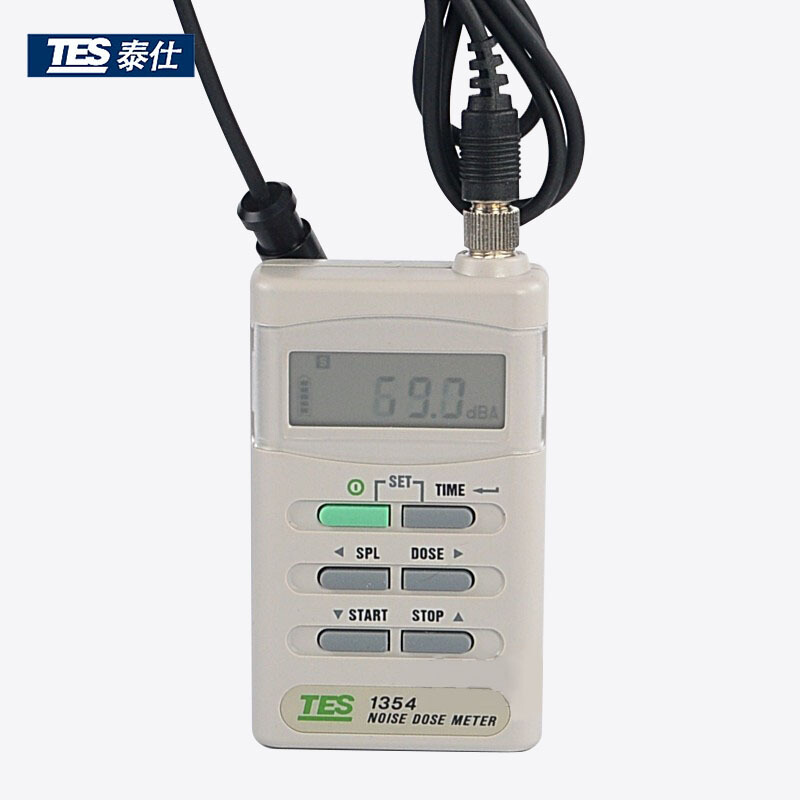 臺(tái)灣泰仕TES-1354噪音劑量計(jì)圖片1