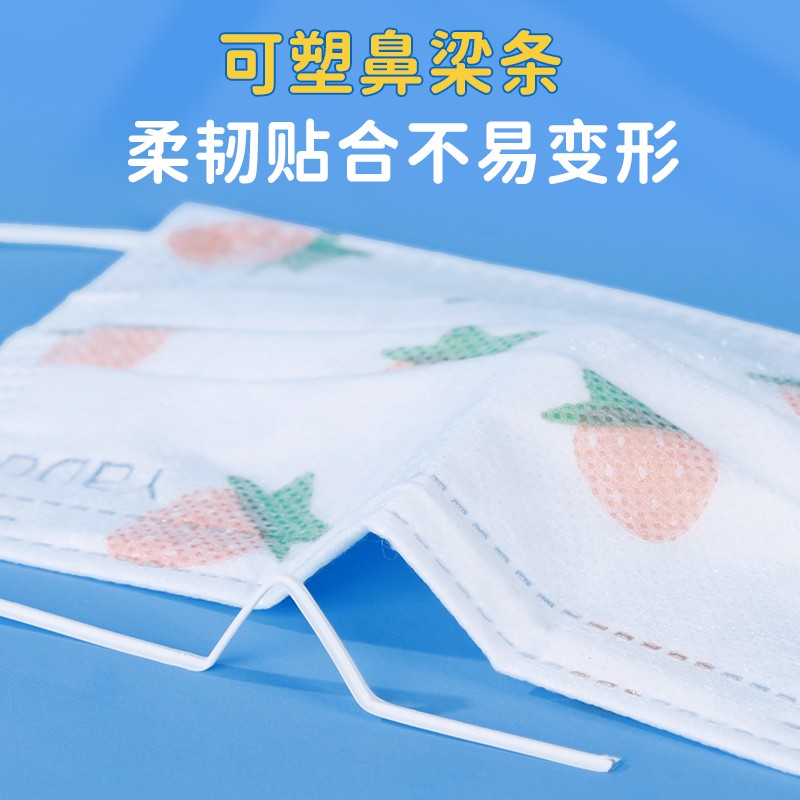 袋鼠滅菌一次性醫(yī)用外科兒童口罩圖片4