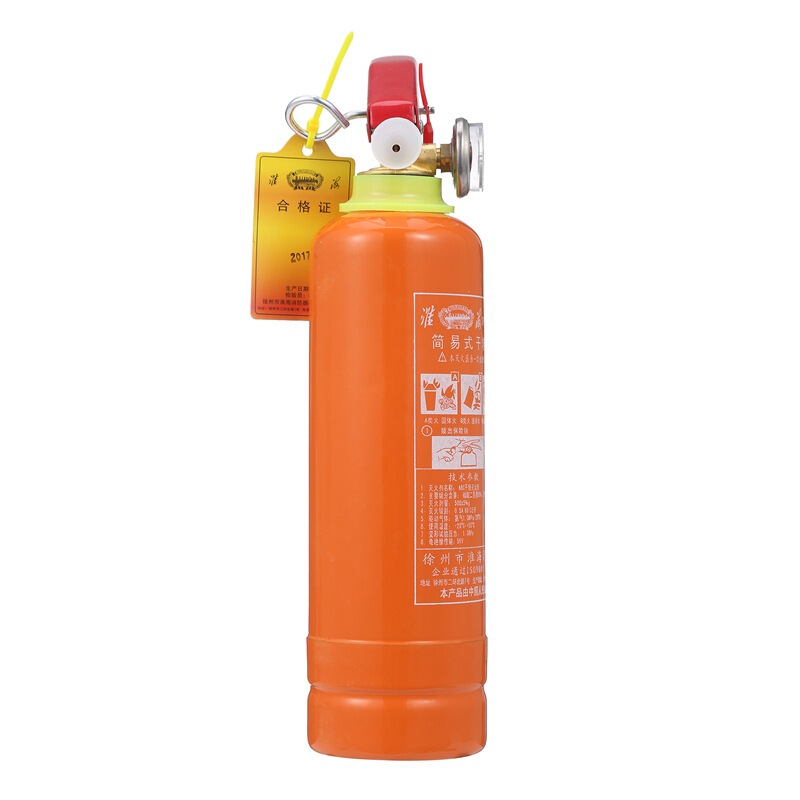 淮海MFJ500橙色款車(chē)載干粉滅火器圖片3