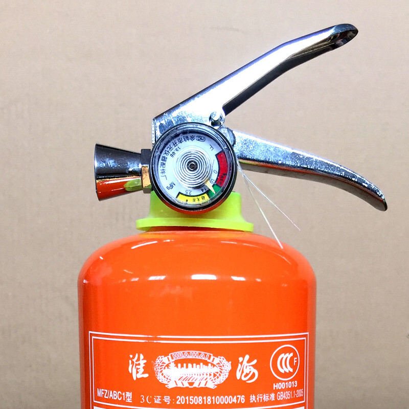淮海MFJ500橙色款車(chē)載干粉滅火器圖片4