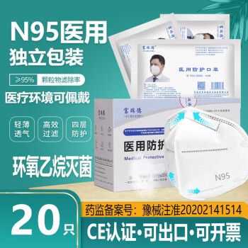 富瑞德滅菌級(jí)N95醫(yī)用防護(hù)口罩圖片1