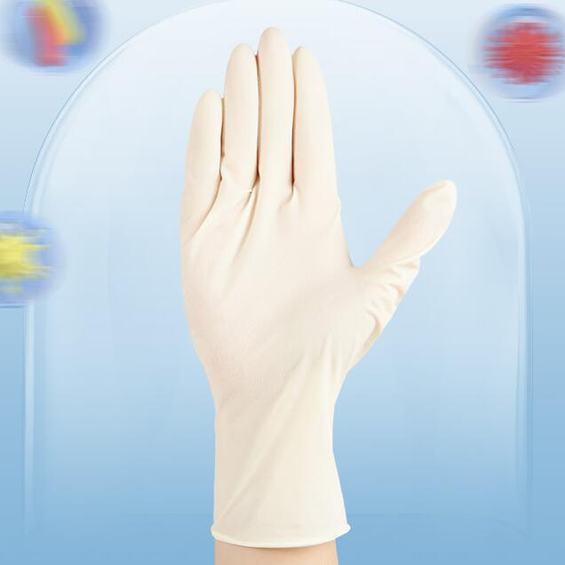 穩(wěn)健604-008656醫(yī)用橡膠檢查手套圖片2