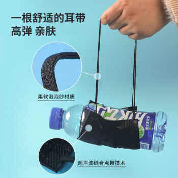 界面滅菌級黑色一次性醫(yī)用外科口罩圖片1