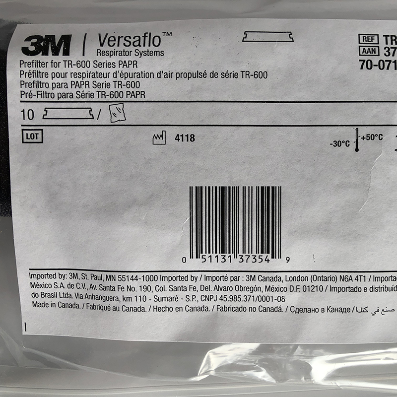 3M TR-6600預(yù)過濾棉圖片3