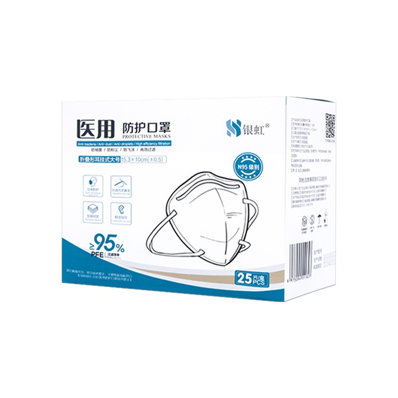銀虹N95醫(yī)用防護(hù)口罩圖片5