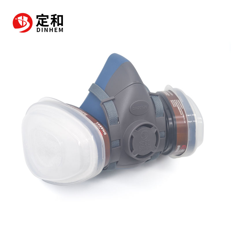 定和防毒面具DH20126防有機(jī)氣體防塵毒七件套圖片2