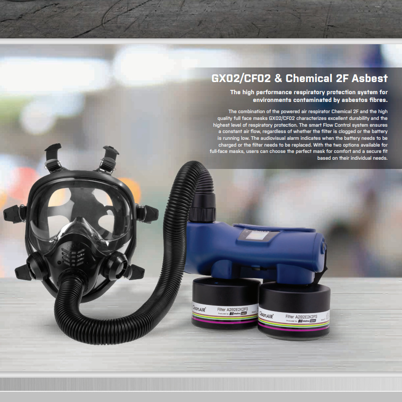 CleanAIR Chemical 2F EX動(dòng)力送風(fēng)防爆款空氣凈化送風(fēng)呼吸器圖片4