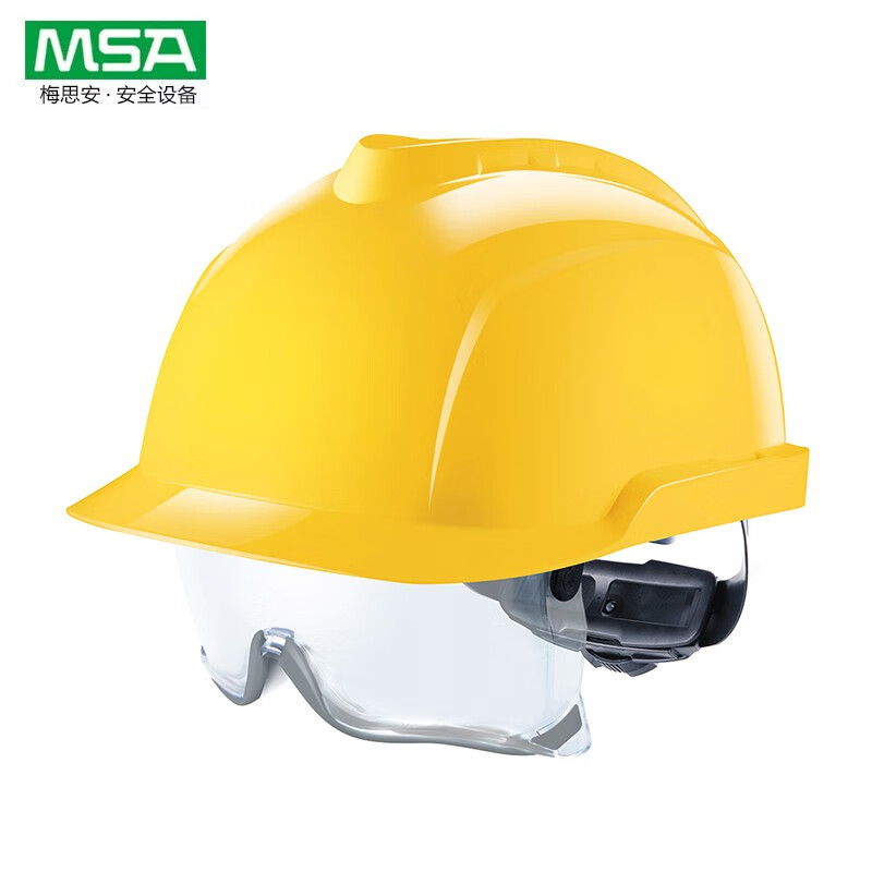 梅思安V-Gard 930內(nèi)置眼罩防靜電ABS安全帽圖片4