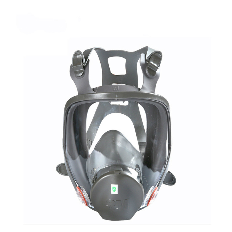 3M6800全面罩防毒面具雙濾盒面罩本體圖片2