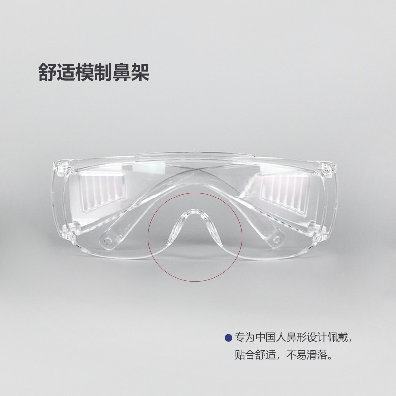呼享HU116AF訪客用防沖擊防霧眼鏡圖片2