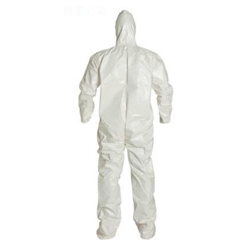 杜邦Tychem SL防化服帶帽連腳C級(jí)防護(hù)服(項(xiàng)目型)圖片2