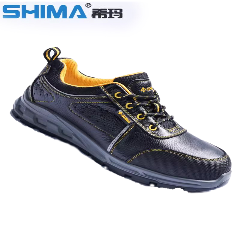 SHIMA?，擠16002-2鋼包頭防滑防砸安全勞保鞋圖片2