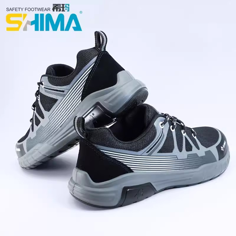 SHIMA?，擠C6508-3防滑耐油防砸防刺穿電絕緣安全鞋圖片2