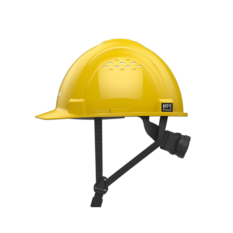 Honeywell霍尼韋爾H99PRA102SCN H99pro加強ABS款帶通風(fēng)孔標(biāo)準(zhǔn)款黃色安全帽圖片2