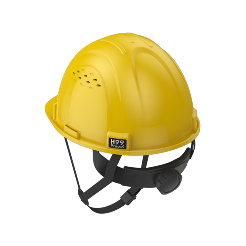 Honeywell霍尼韋爾H99PBN102SCN H99pro加強ABS款不帶通風(fēng)孔按鍵款黃色安全帽圖片1