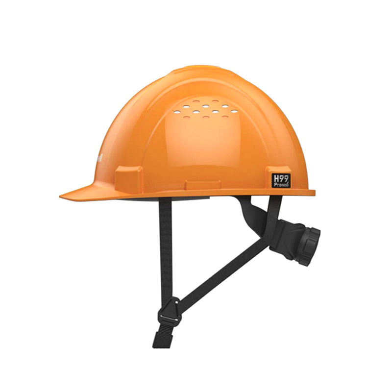 Honeywell霍尼韋爾H99PRA103SCN H99pro加強(qiáng)ABS款帶通風(fēng)孔標(biāo)準(zhǔn)款橙色安全帽圖片2