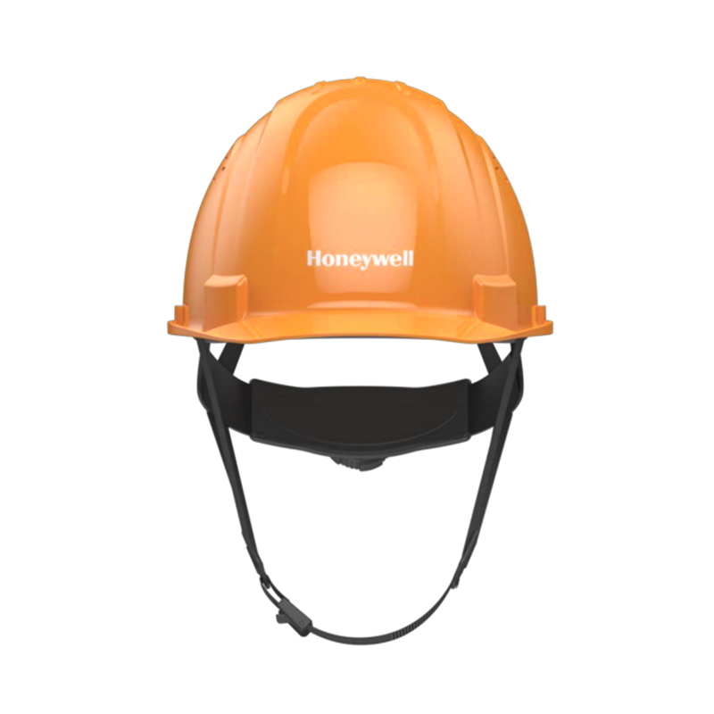 Honeywell霍尼韋爾H99PRA103SCN H99pro加強(qiáng)ABS款帶通風(fēng)孔標(biāo)準(zhǔn)款橙色安全帽圖片3