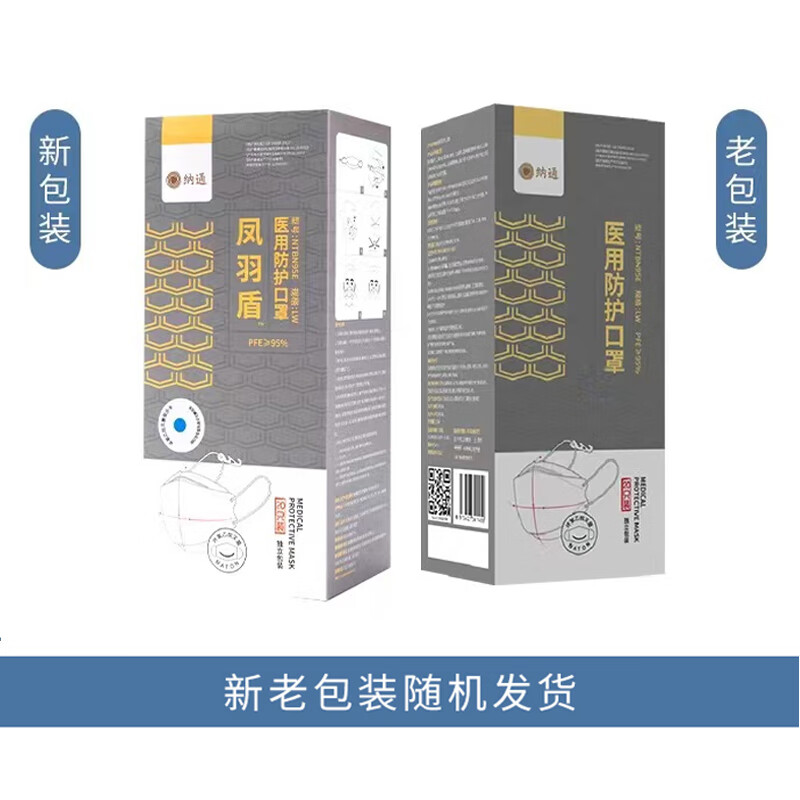 納通NTBN95E LW耳帶式KN95醫(yī)用防護口罩圖片2