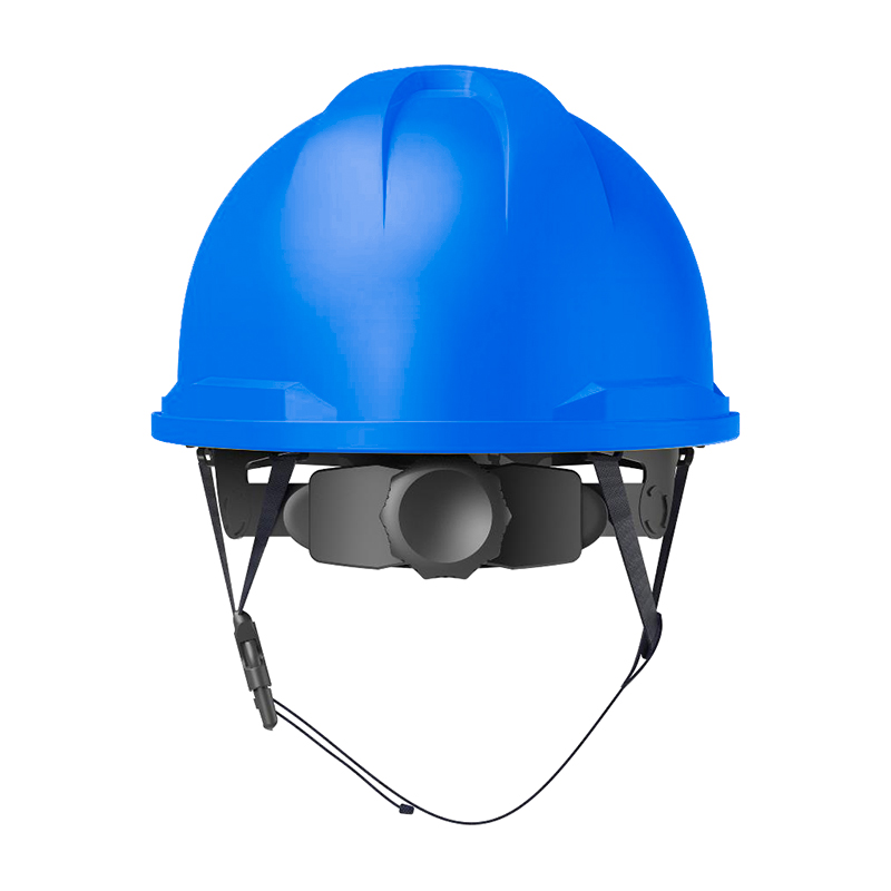 Honeywell霍尼韋爾Y99BAP107S Y99S系列ABS帶通風(fēng)孔四點(diǎn)快插下頦帶藍(lán)色安全帽圖片3