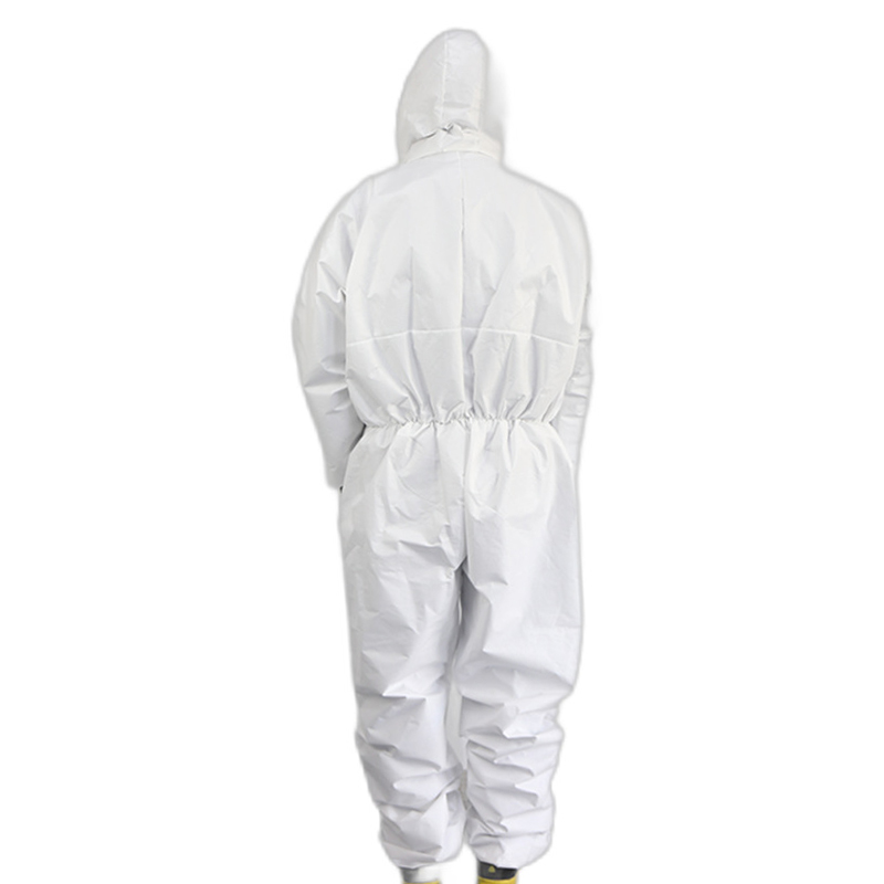 漢盾HD-BP616帶帽連體式限次使用工業(yè)防護(hù)服圖片1