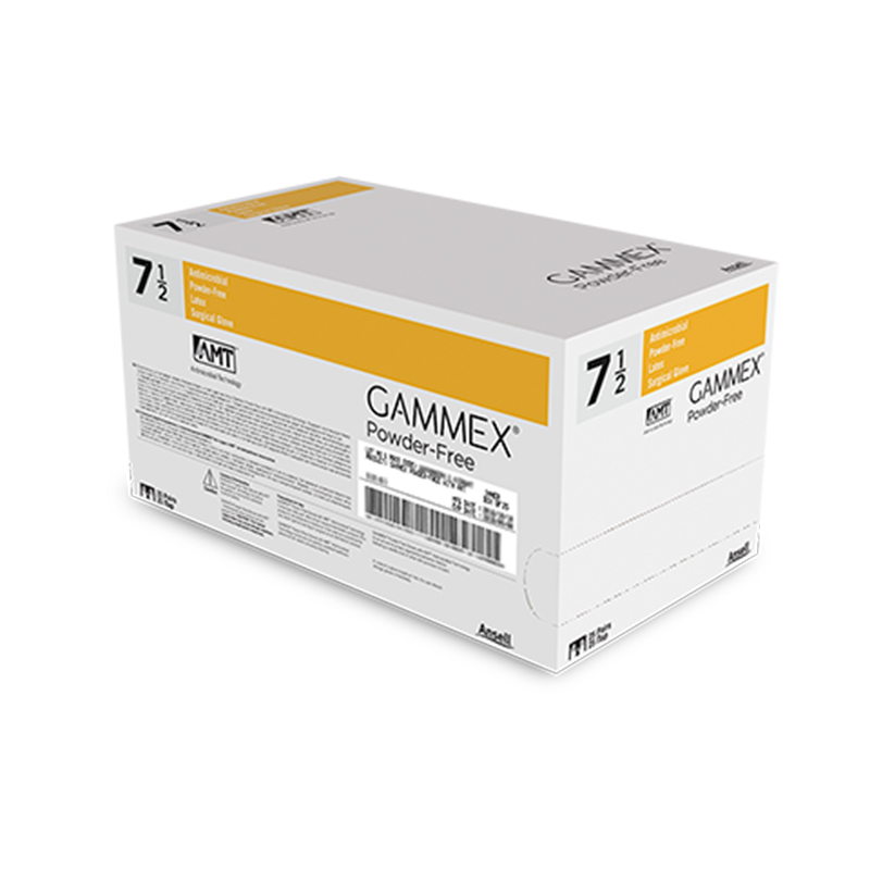 安思爾GAMMEX AMT 4153AMT無(wú)粉乳膠外科手套圖片1