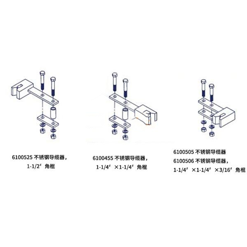 3M 6100455不銹鋼導(dǎo)纜器圖片1