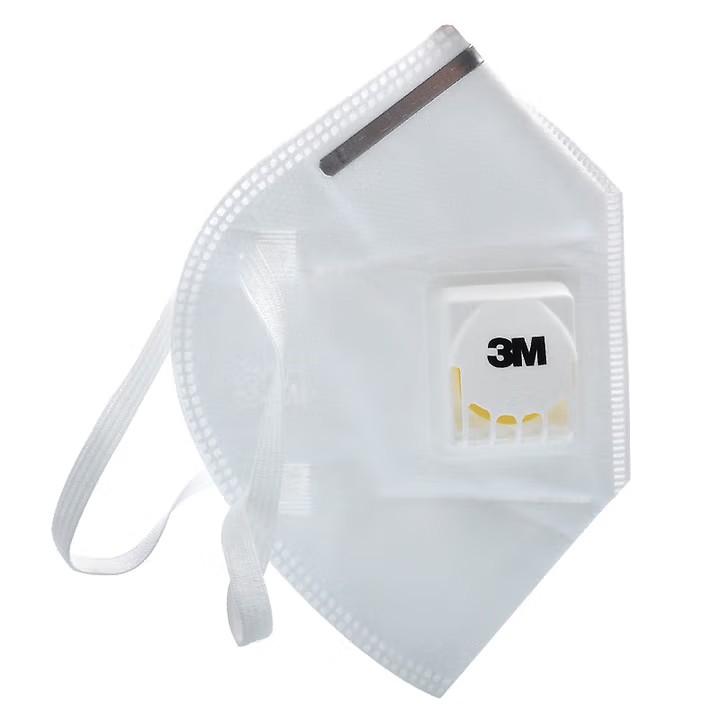 3M 9502V+折疊頭戴式帶閥KN95防塵口罩（獨(dú)立裝）圖片4