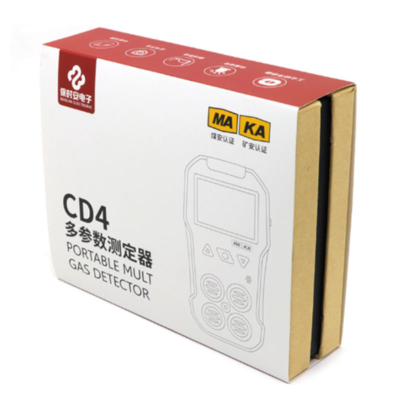 保時安CD4擴(kuò)散式四合一多參數(shù)氣體測定器圖片3