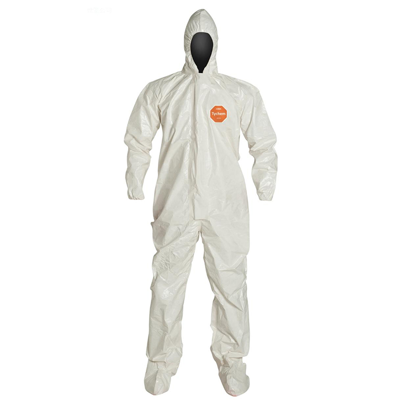 杜邦Tychem SL防化服帶帽連腳C級(jí)防護(hù)服(項(xiàng)目型)
