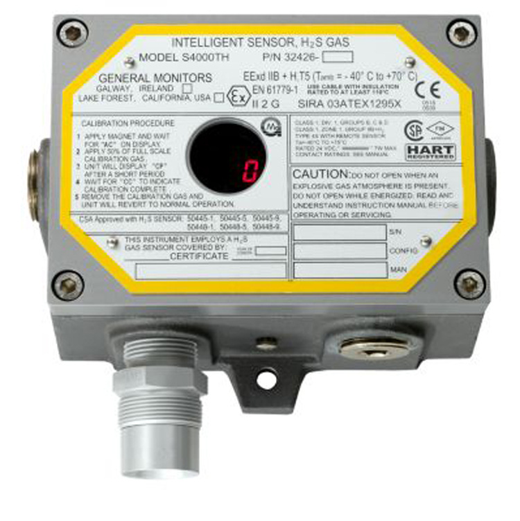 梅思安S4000TH智能型H2S氣體探測(cè)器